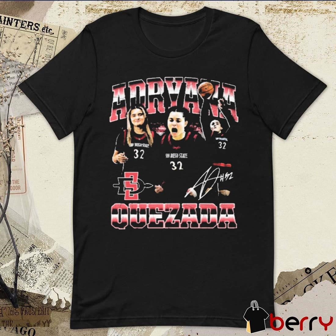 Adryana Quezada San Diego State Aztecs Signature Graphic t-shirt