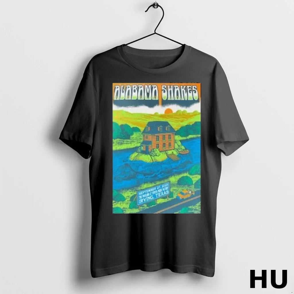 Official Alabama Shakes Sept 27 2025 Toyota Music Factory Irving Tx T Shirt