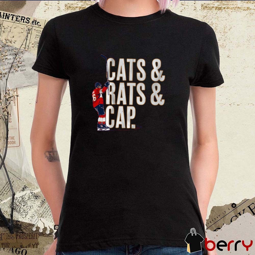 Aleksander Barkov Cats and Rats and Cap Florida Panthers Hockey t-shirt