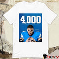 Amon-Ra St. Brown Detroit Lions The Fastest Player In Franchise History To Reach 4000 Career Receiving Yards Signature Poster t-shirt
