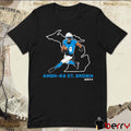 Amon-Ra St. Brown State Star Detroit Lions t-shirt