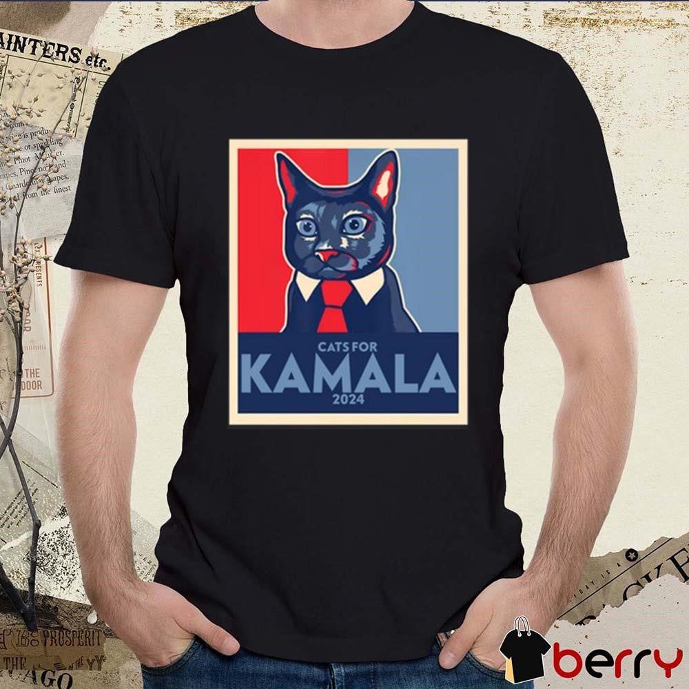 Anne Burrell Cat For Kamala Harris 2024 Retro t-shirt