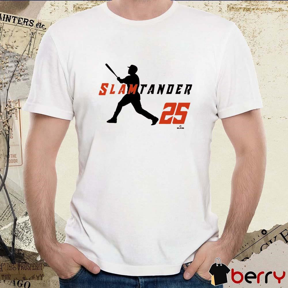 Anthony Santander #25 Slamtander Swing Baltimore Orioles MLB t-shirt