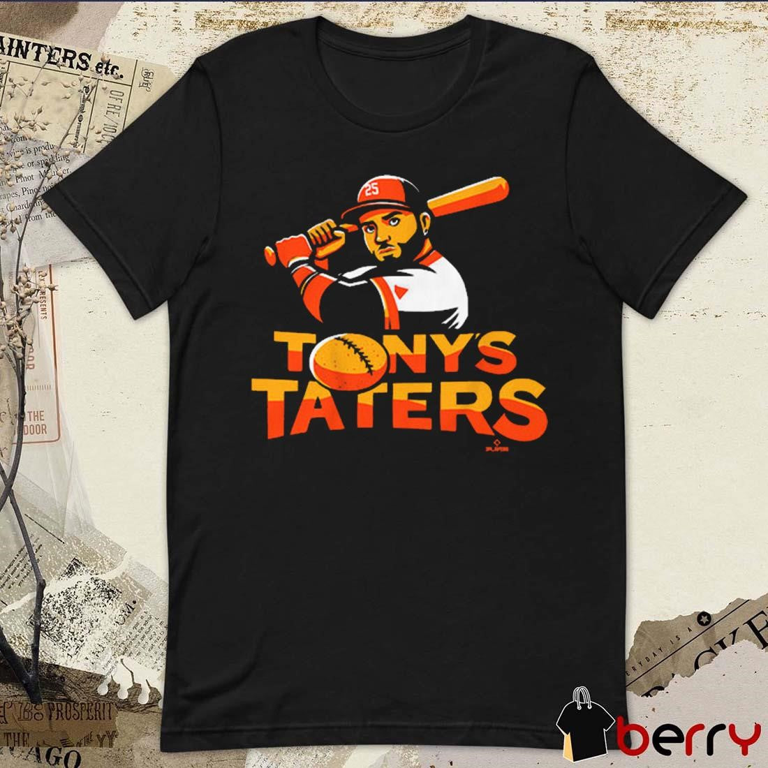 Anthony Santander Birdland Tony Taters Baltimore Orioles MLB t-shirt