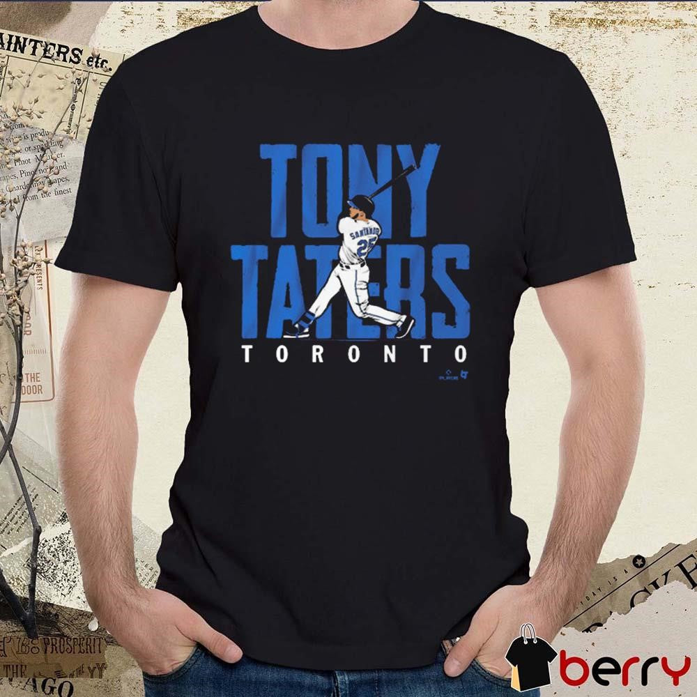 Anthony Santander Toronto Blue Jays MLB Tony Taters Graphic t-shirt