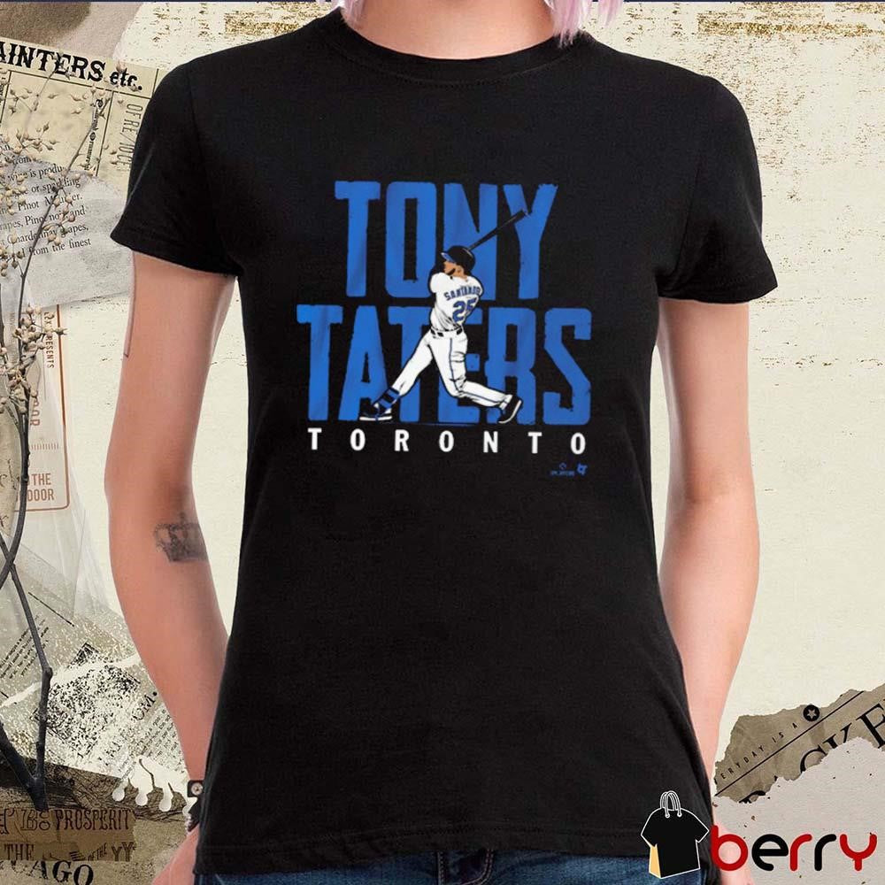 Anthony Santander Toronto Blue Jays MLB Tony Taters Graphic t-shirt