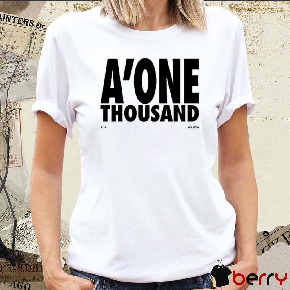 A’one Thousand A’ja Wilson t-shirt