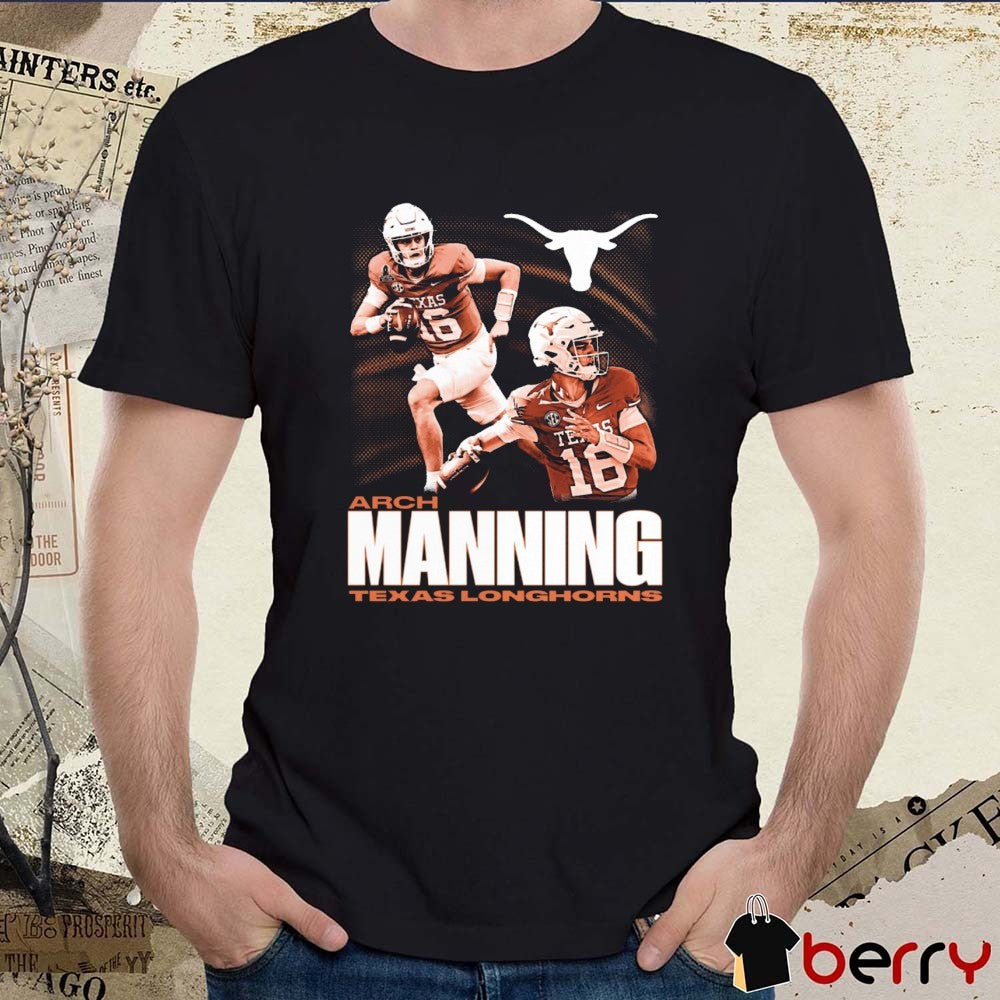 Arch Manning Texas Longhorns Football Player NCAA Graphic t-shirt