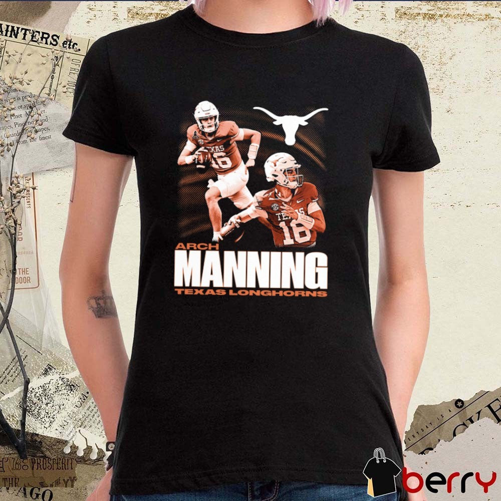 Arch Manning Texas Longhorns Football Player NCAA Graphic t-shirt