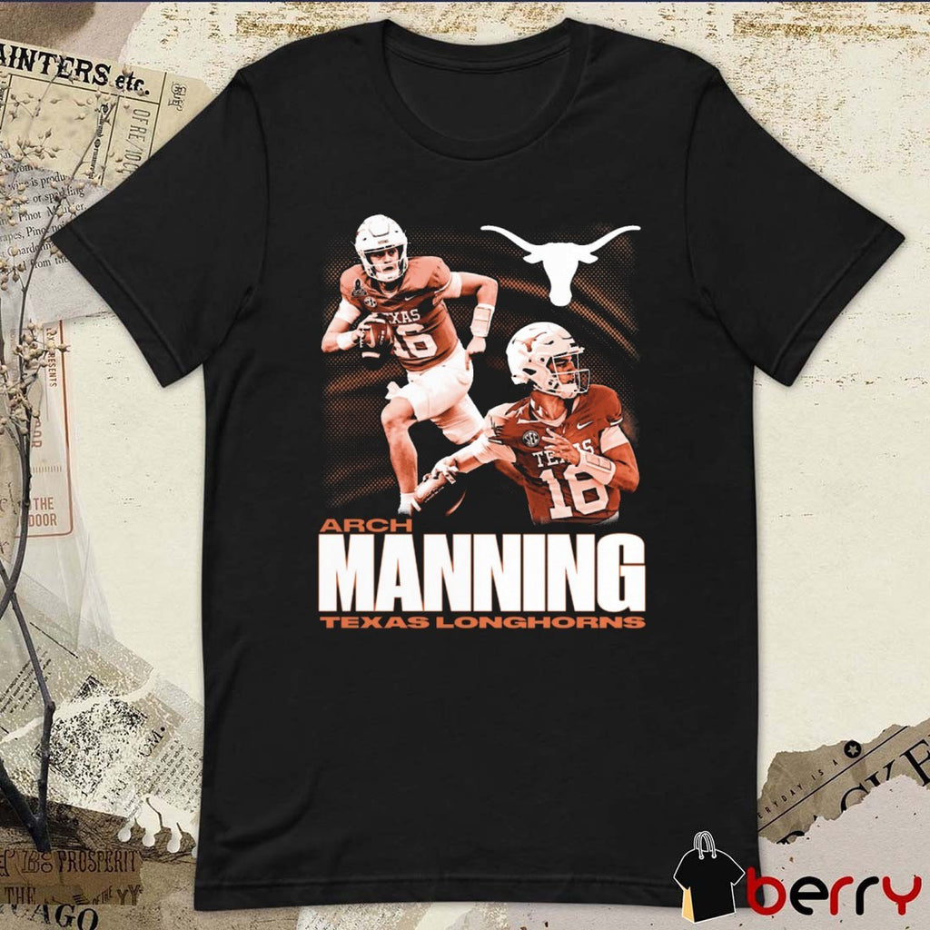 Arch Manning Texas Longhorns Football Player NCAA Graphic t-shirt