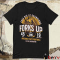 Arizona State Sun Devils 2024 First Season In The Big 12 Football Forks Up Conference Champions Score ASU 45-19 Iowa State t-shirt