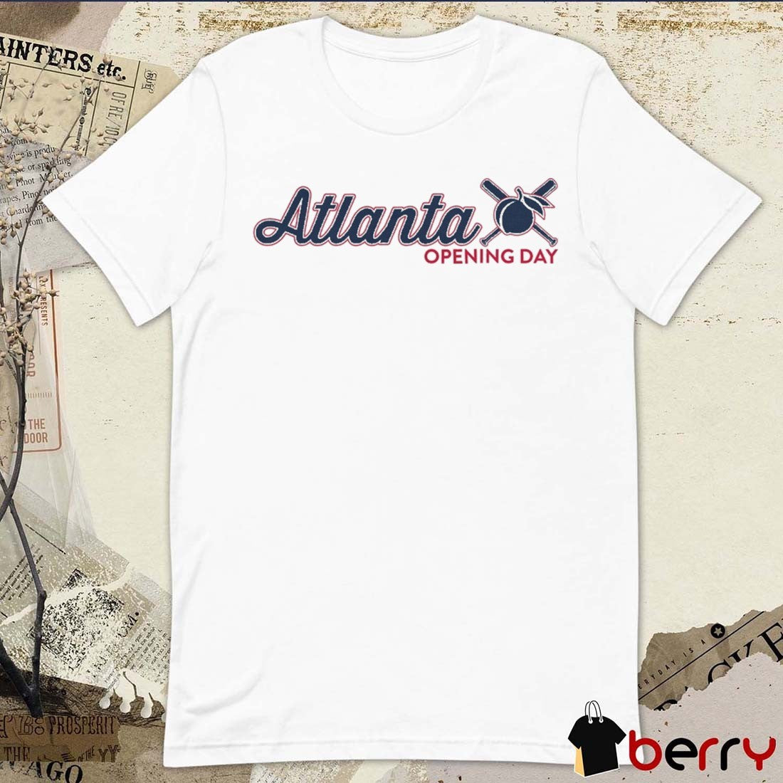 Atlanta Braves BOS Opening Day 2025 Major League Baseball t-shirt