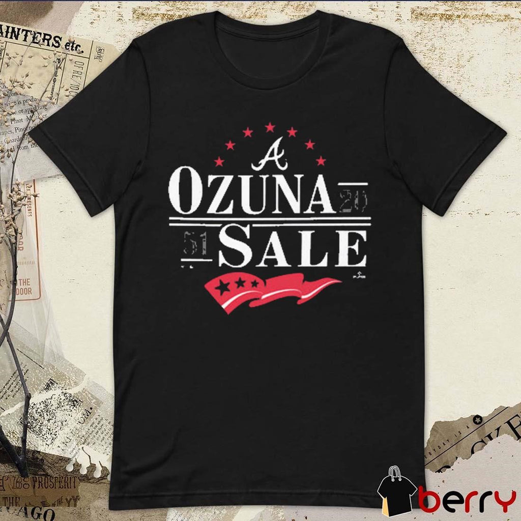 Atlanta Braves MLB Multi Player Ozuna 20 Sale 51 t-shirt