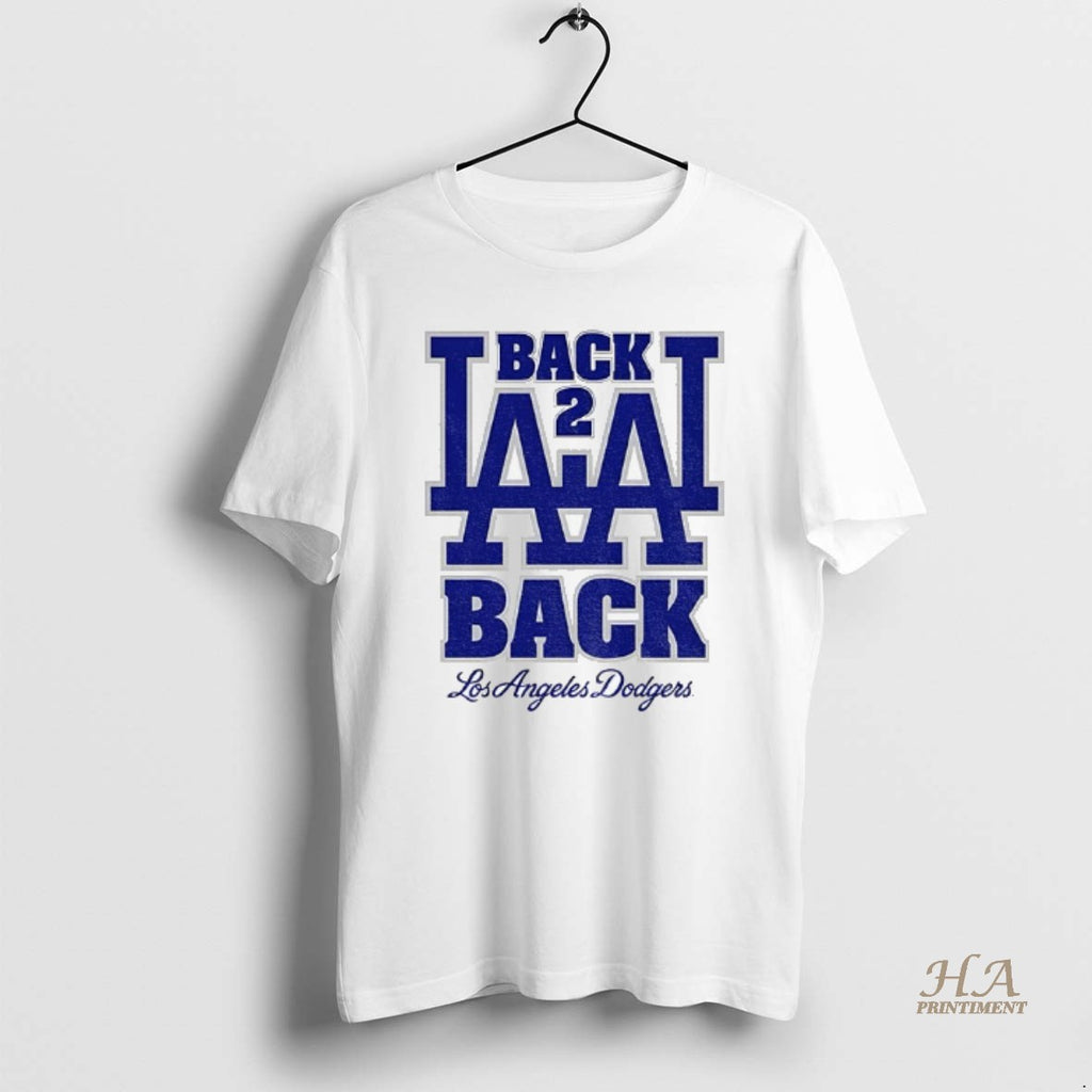 Official Back 2 Back Los Angeles Dodgers 2025 World Series Champions Mlb