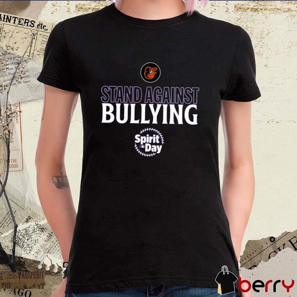 Baltimore Orioles MLB Stand Against Bullying t-shirt