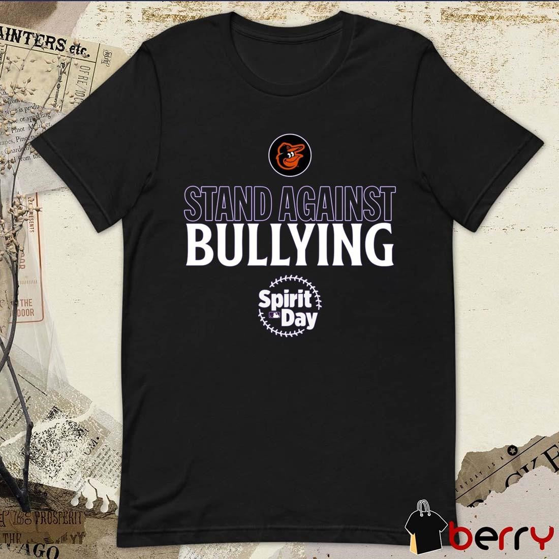 Baltimore Orioles MLB Stand Against Bullying t-shirt