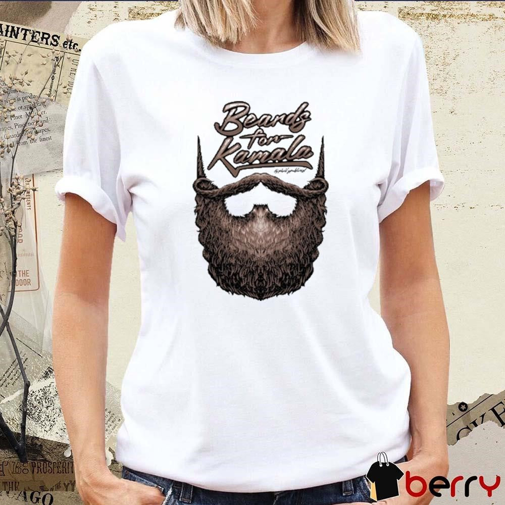 Beards For Kamala Philly Publicist t-shirt