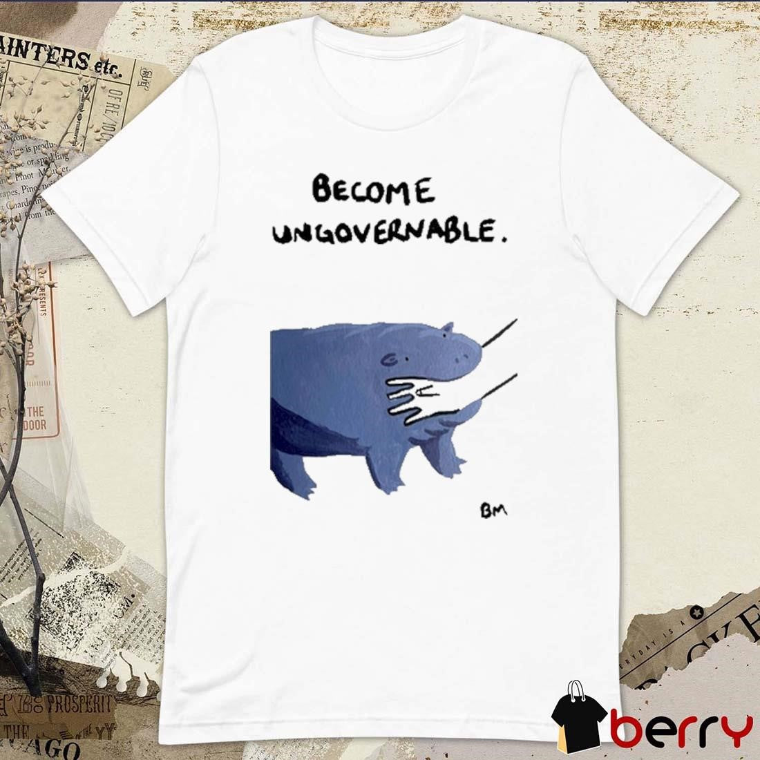 Become Ungovernable Moo Deng t-shirt