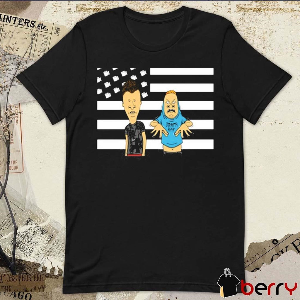 Benjamin And Antwan Beavis And Butthead Cornholio Death Rap t-shirt