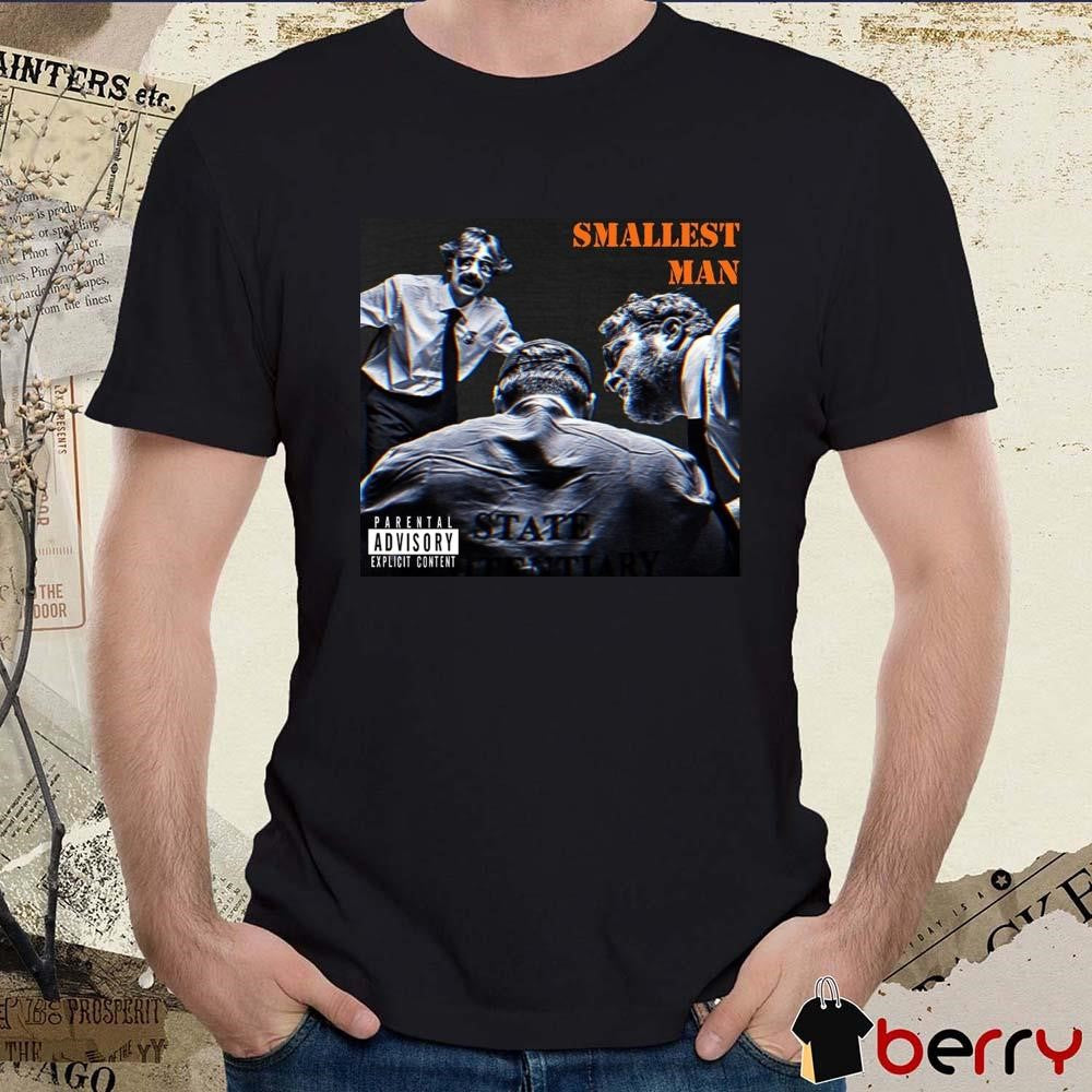 Bffs The Smallest Man Parental Advisory Explicit Content t-shirt