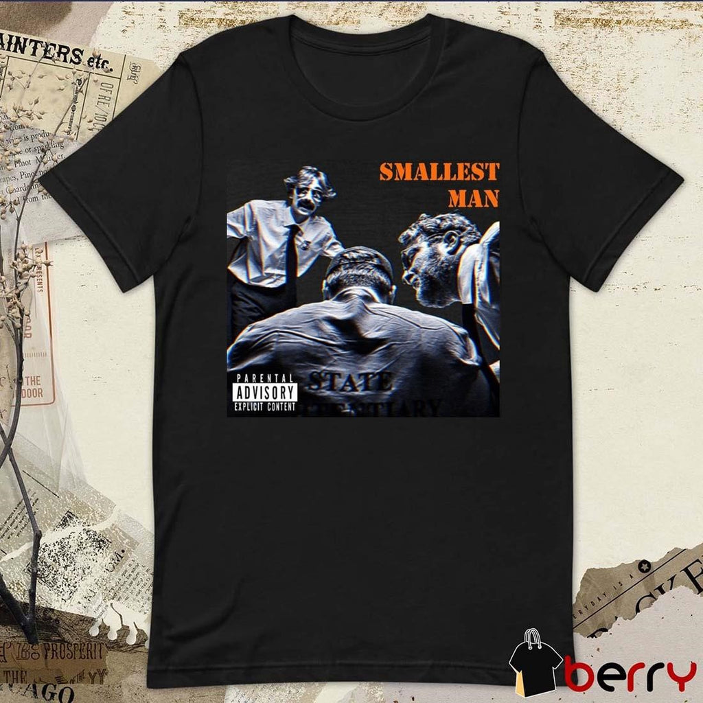 Bffs The Smallest Man Parental Advisory Explicit Content t-shirt