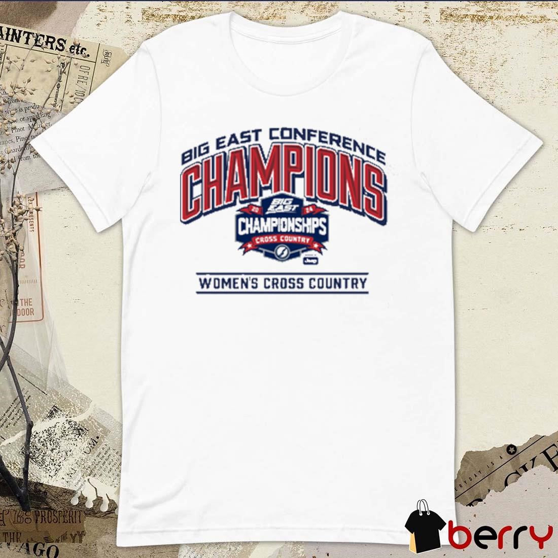 Big East Conference Champions Women’s Cross Country 2024 t-shirt
