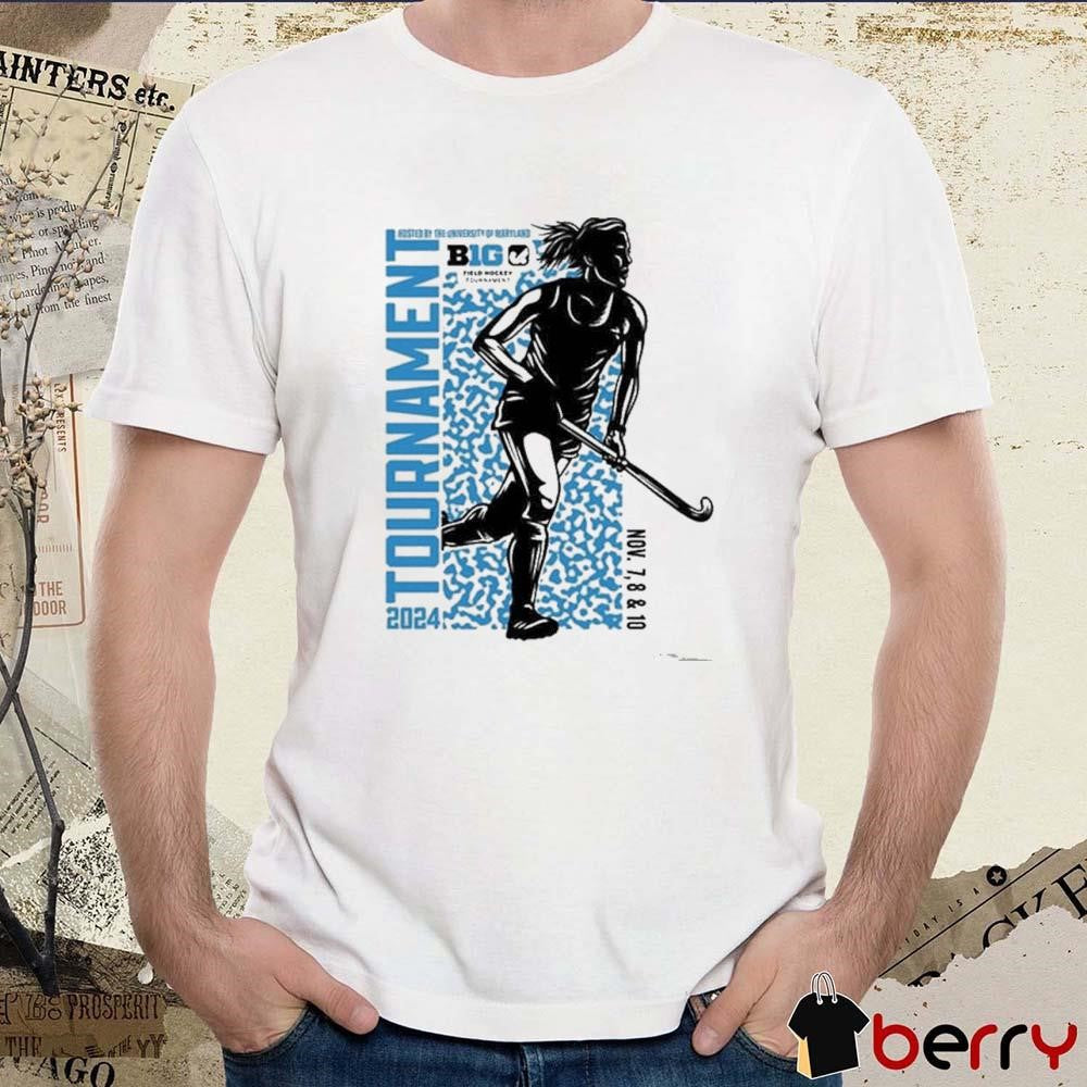 Big Ten White Rally Field Hockey Championship Nov 7-10 2024 Tournament t-shirt