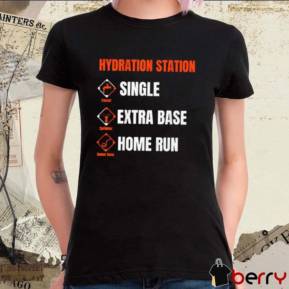 Birdland Hydration Station Single Extra Base Home Runs t-shirt