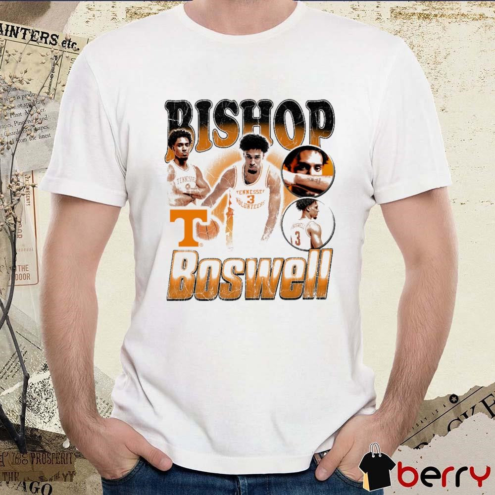 Bishop Boswell Tennessee Vols Basketball 90s Graphic t-shirt