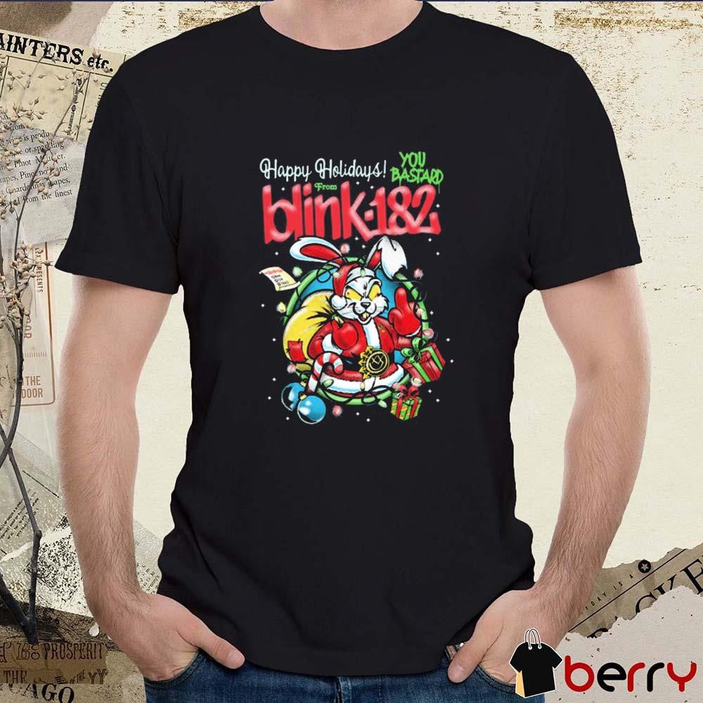Blink-182 Happy Holidays You Bastard 2024 t-shirt