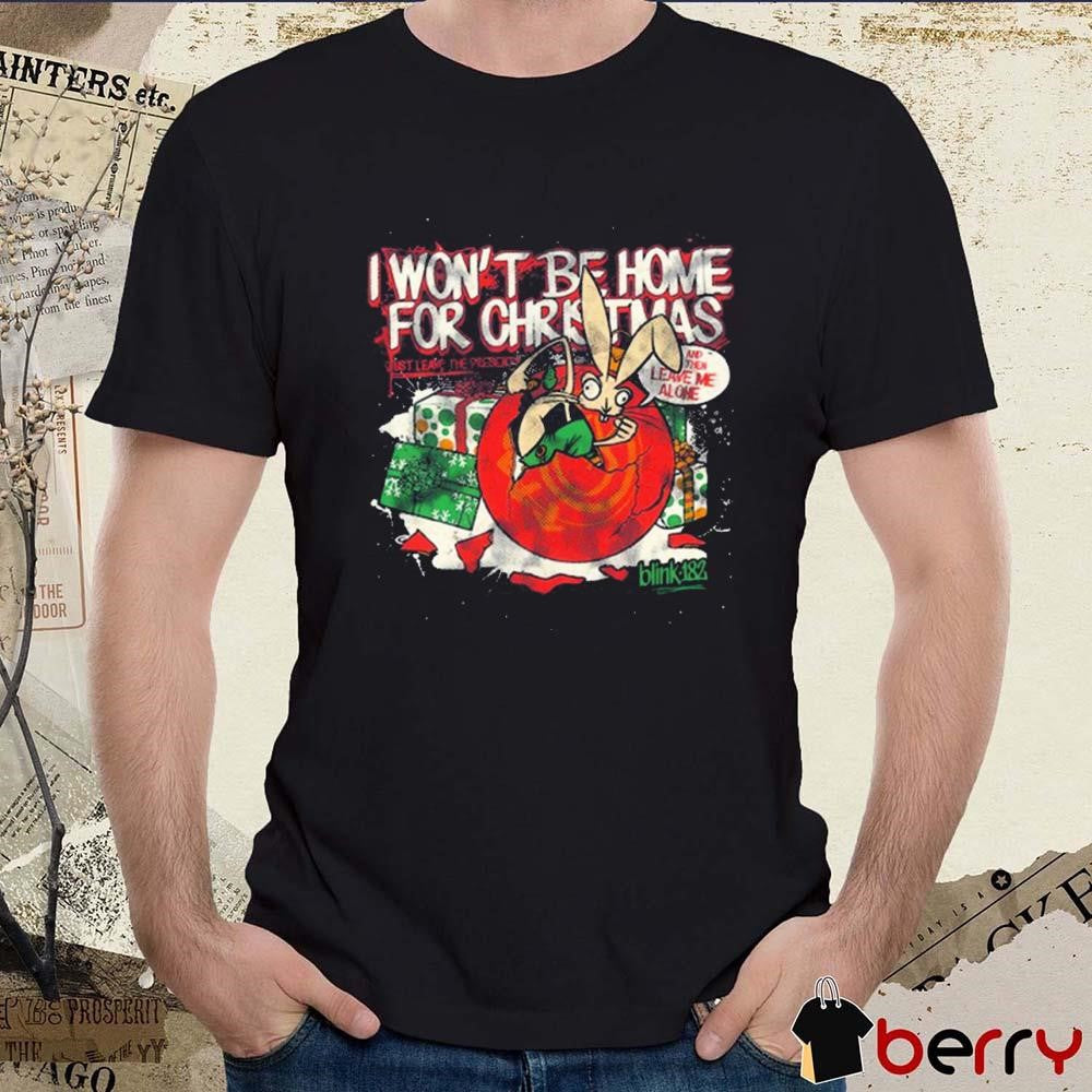Blink-182 I Won’T Be Home For Christmas 2024 t-shirt