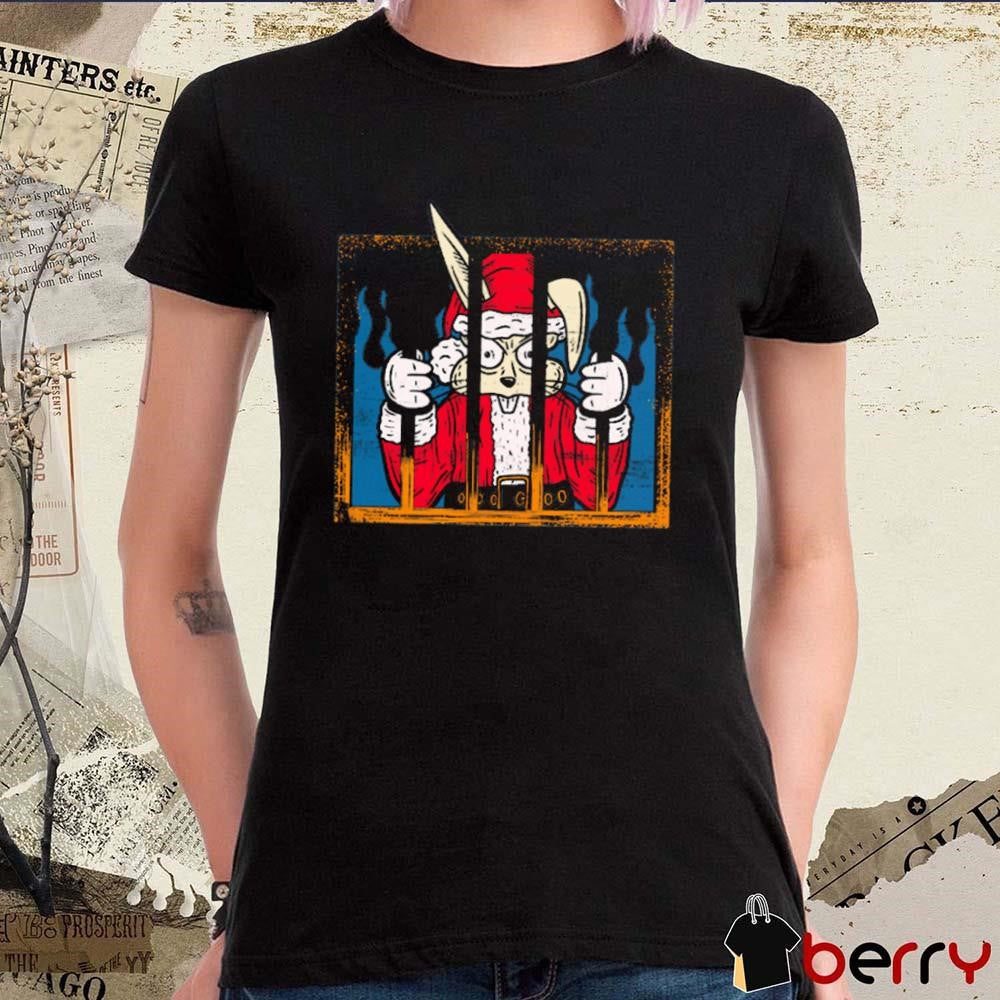 Blink-182 Santa Jail I Won’t Be Home For Christmas 2024 t-shirt