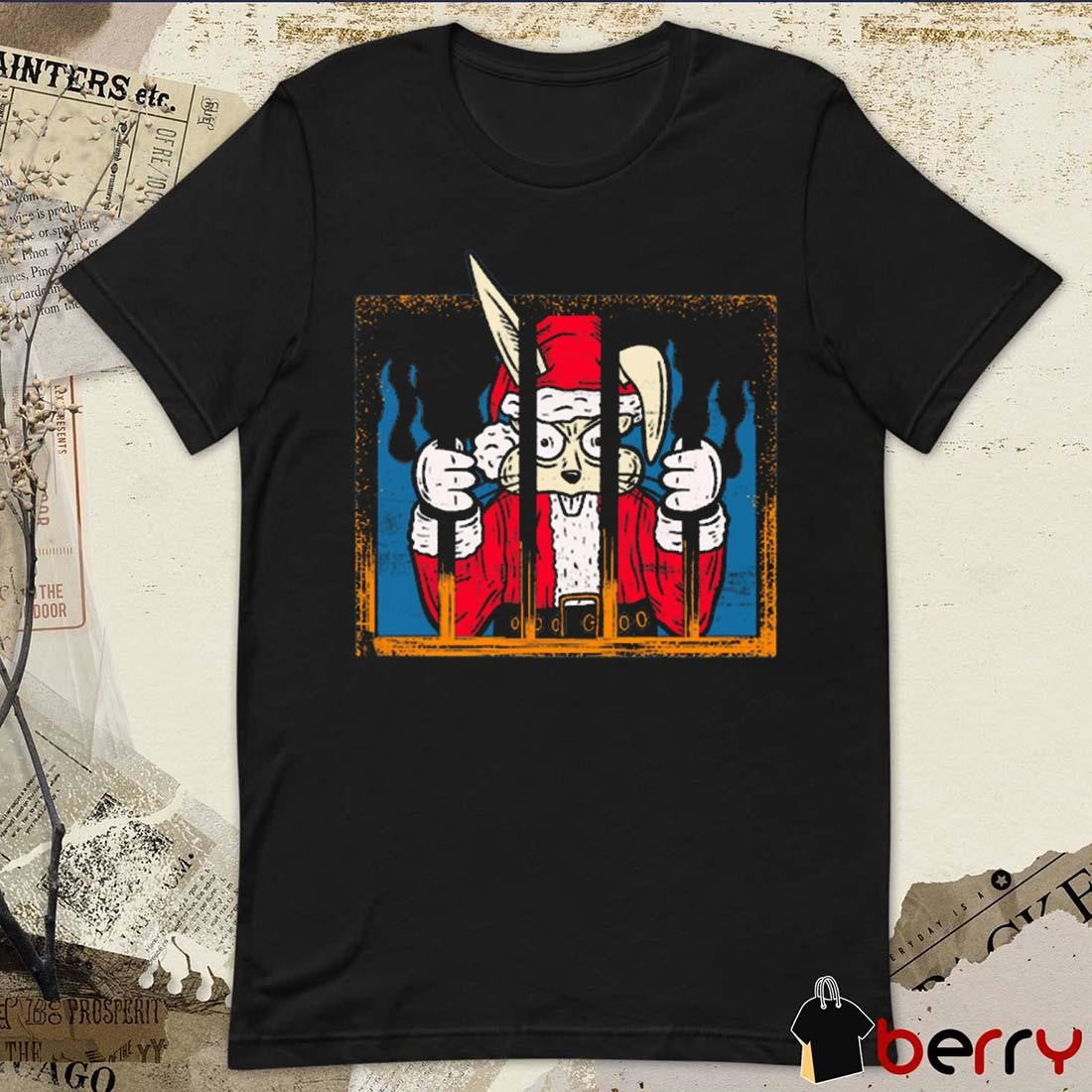 Blink-182 Santa Jail I Won’t Be Home For Christmas 2024 t-shirt