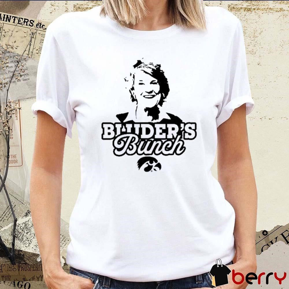 Bluder’s Bunch Iowa Hawkeyes Lisa Bluder Face 2025 t-shirt