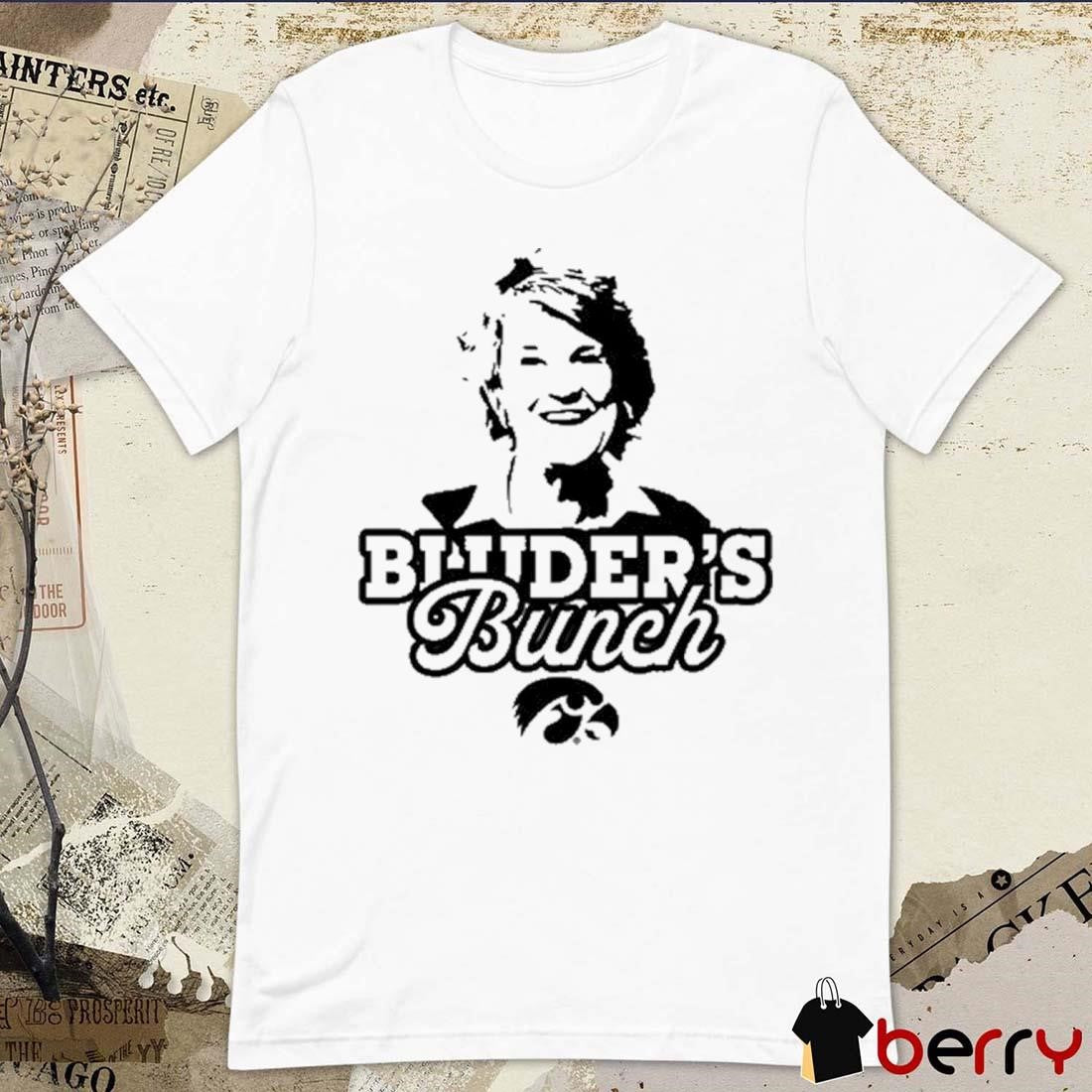 Bluder’s Bunch Iowa Hawkeyes Lisa Bluder Face 2025 t-shirt