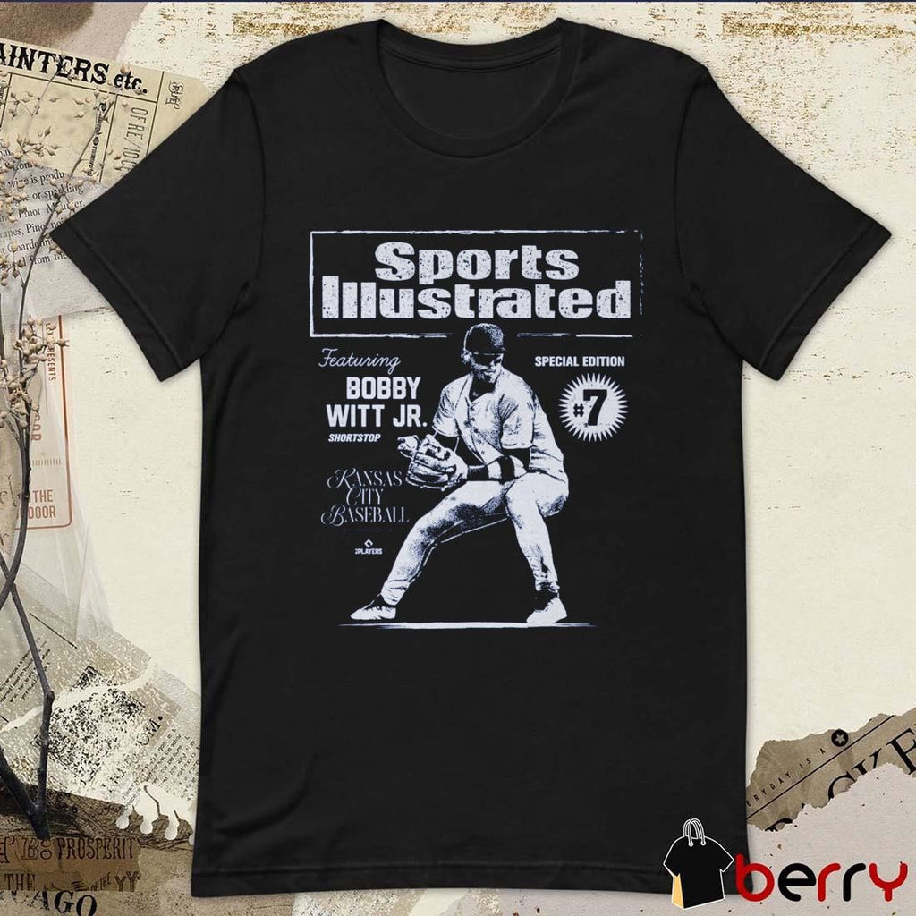 Bobby Witt Jr. Sports Illustrated And Kansas City Royals MLB Cover t-shirt