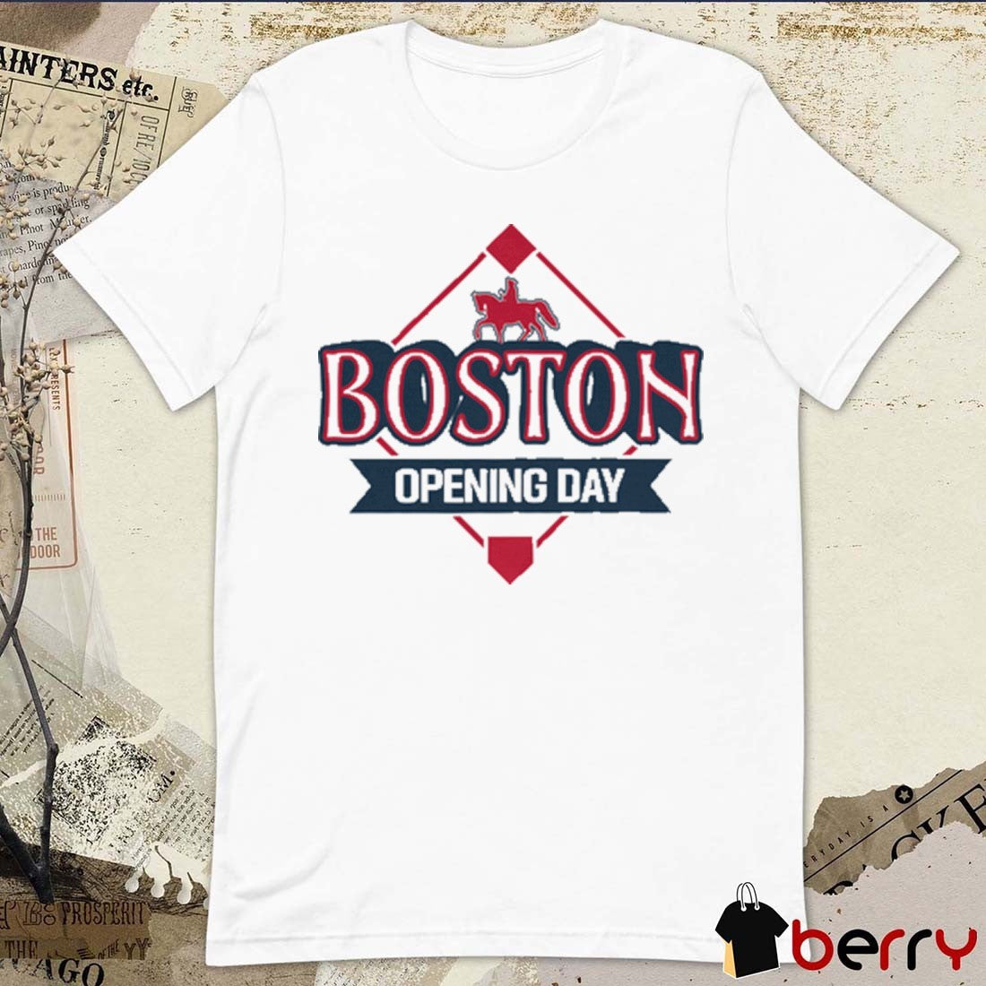Boston Red Sox BOS Opening Day 2025 Major League Baseball t-shirt