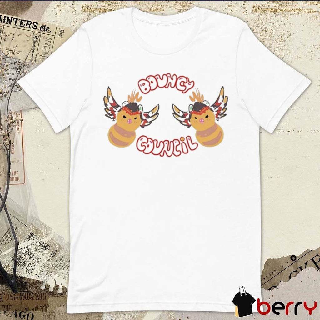 Bouncy Council Painting t-shirt