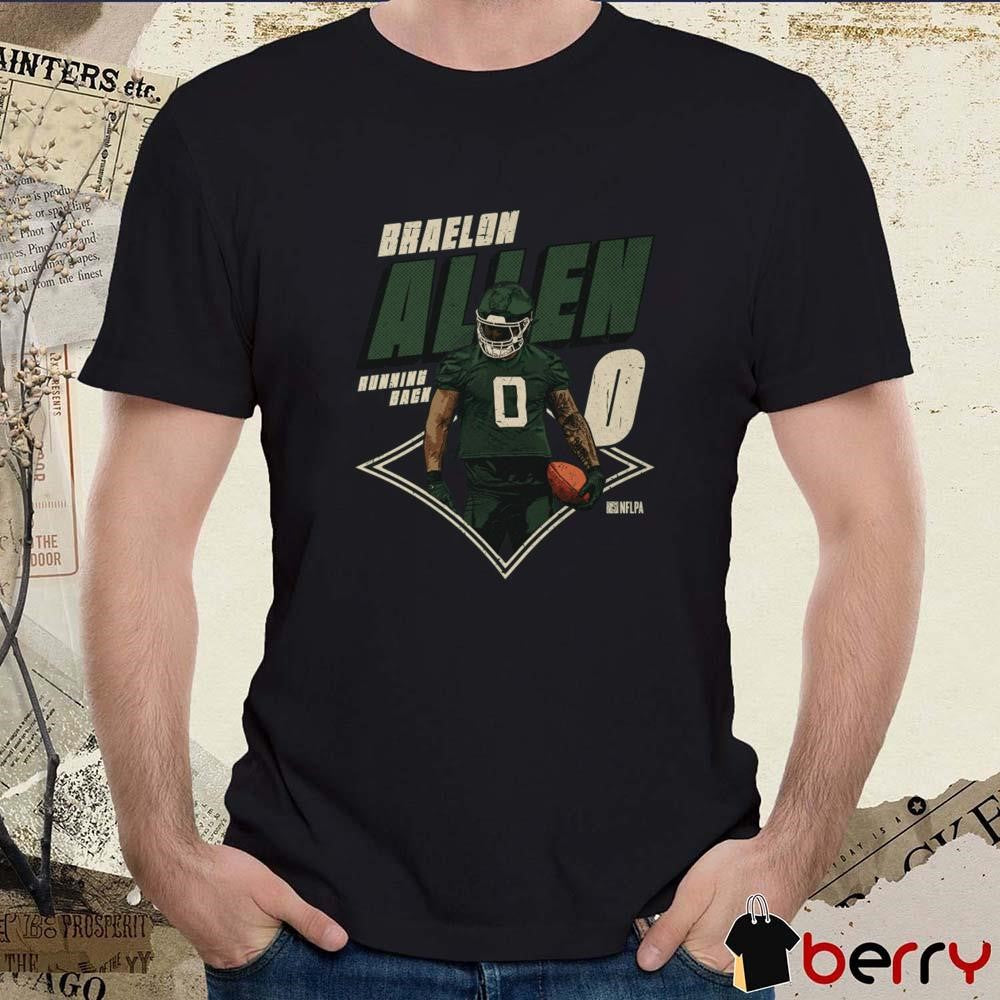 Braelon Allen New York Jets Running Back Diamond t-shirt