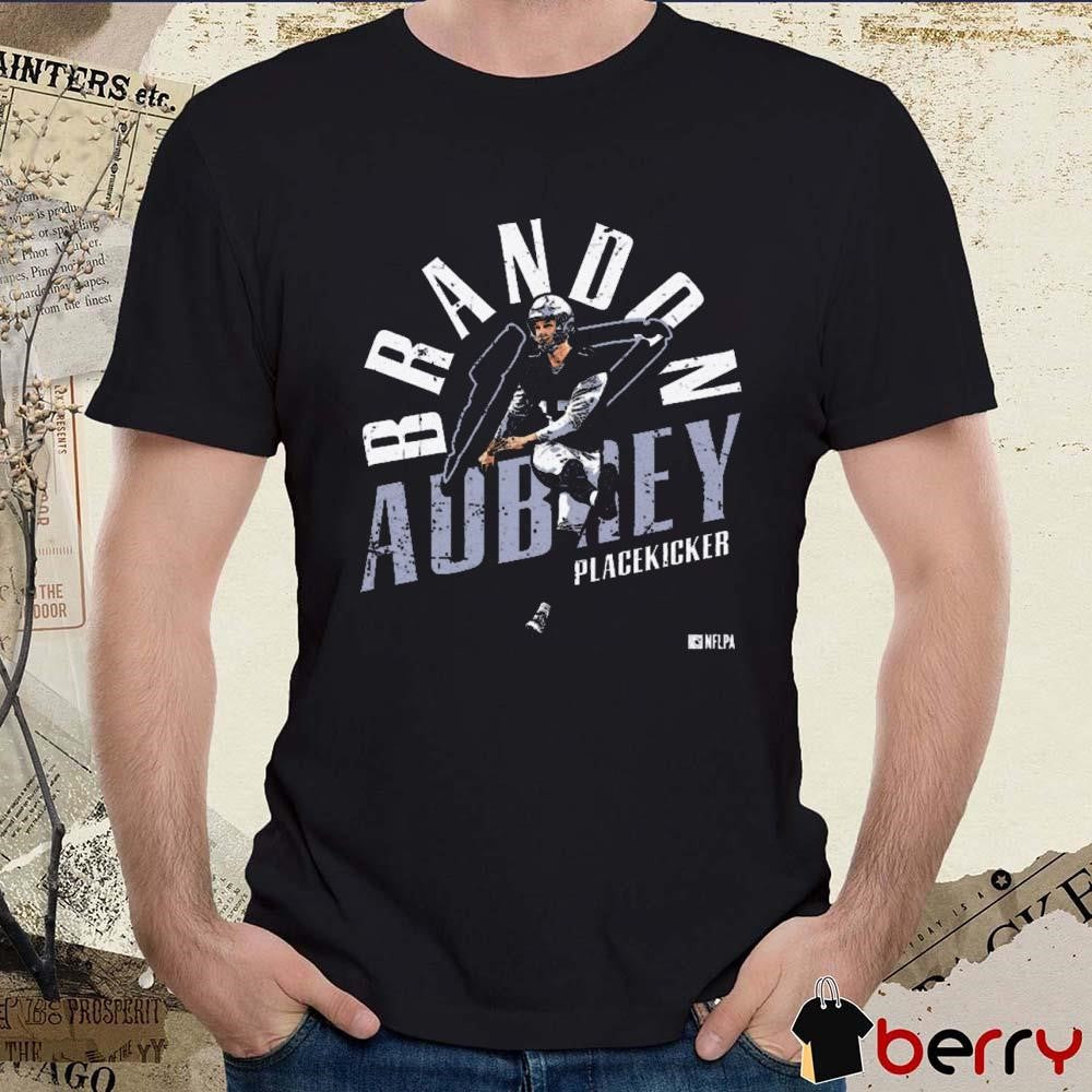 Brandon Aubrey Dallas Cowboys Placekicker Arch t-shirt