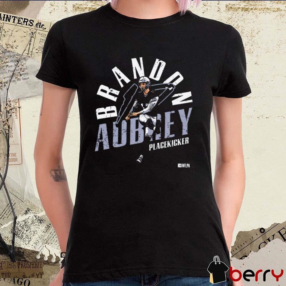 Brandon Aubrey Dallas Cowboys Placekicker Arch t-shirt