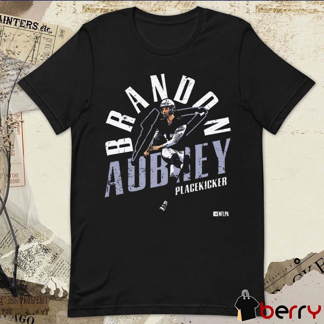 Brandon Aubrey Dallas Cowboys Placekicker Arch t-shirt