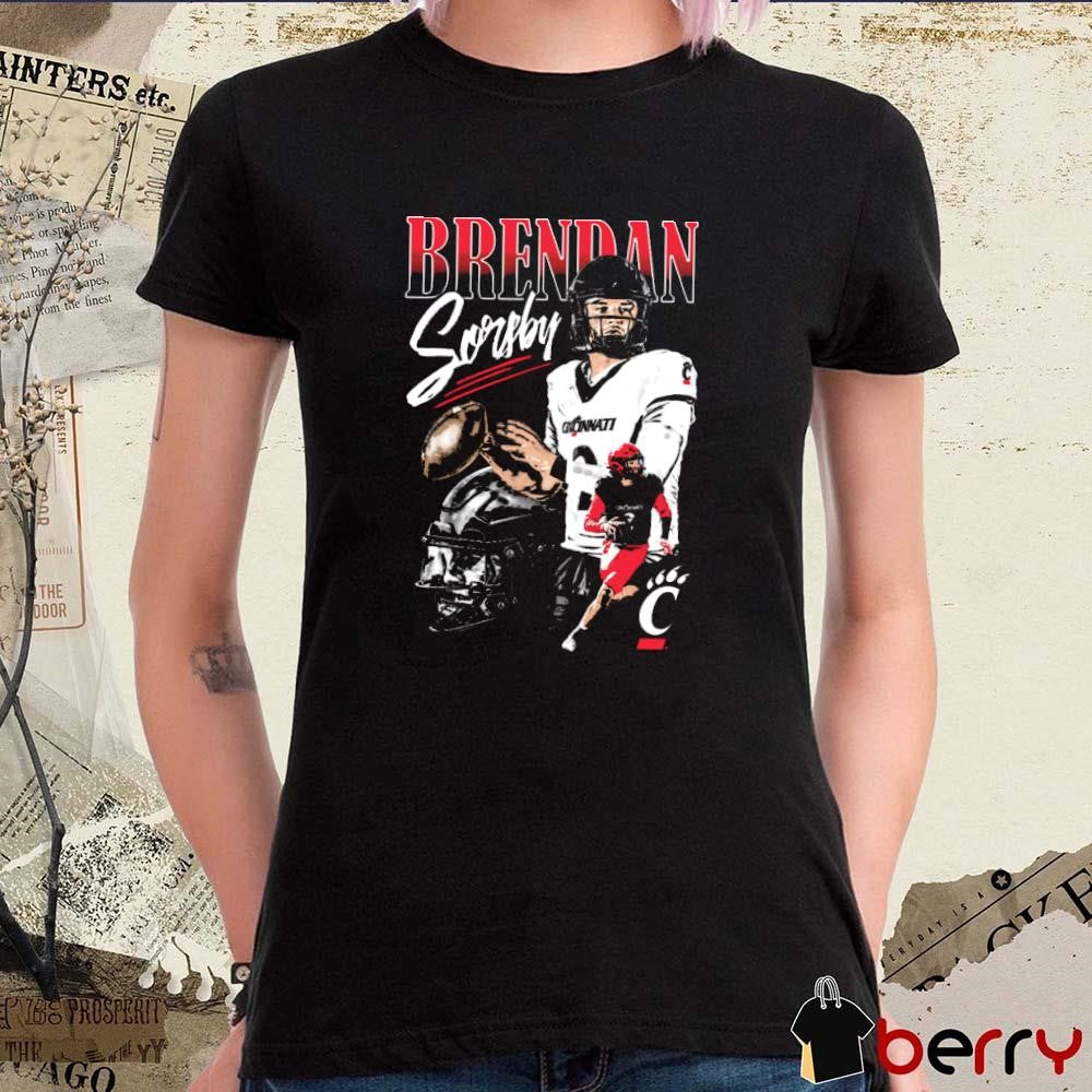 Brendan Sorsby Classic Cat Cincinnati Bearcats NCAA Graphic t-shirt