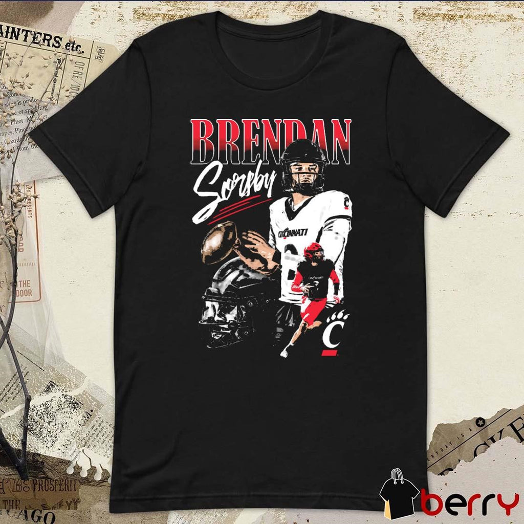 Brendan Sorsby Classic Cat Cincinnati Bearcats NCAA Graphic t-shirt