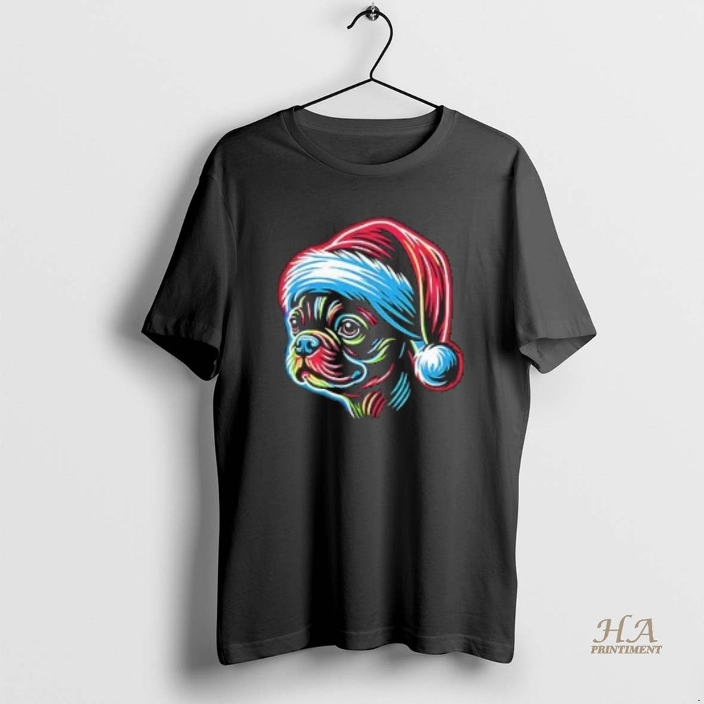 Official Bright Boston Holiday Santa Pup Style 2025