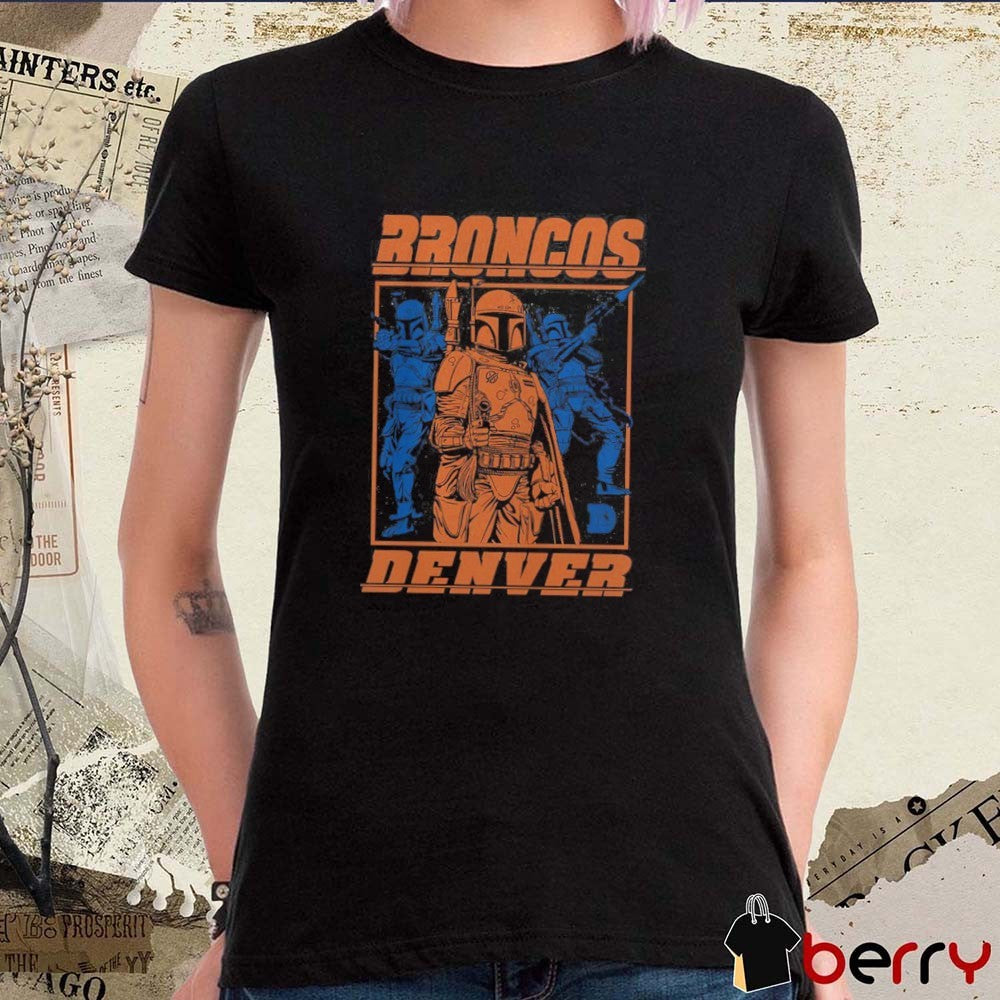 Broncos Denver Boba Fetts George Lucas Broncos Game t-shirt
