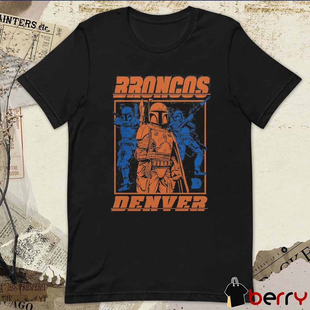 Broncos Denver Boba Fetts George Lucas Broncos Game t-shirt
