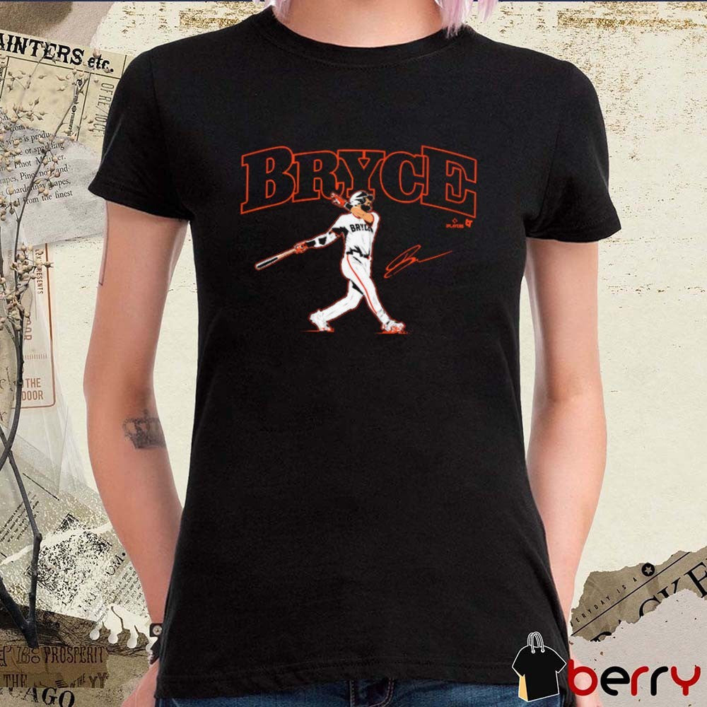 Bryce Eldridge Slugger Swing San Francisco Giants MLB 2025 Signature t-shirt