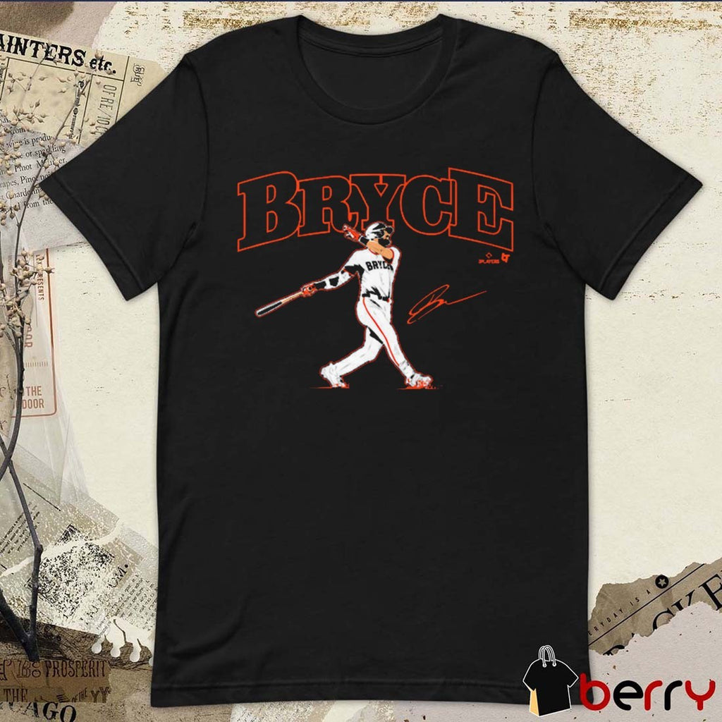 Bryce Eldridge Slugger Swing San Francisco Giants MLB 2025 Signature t-shirt