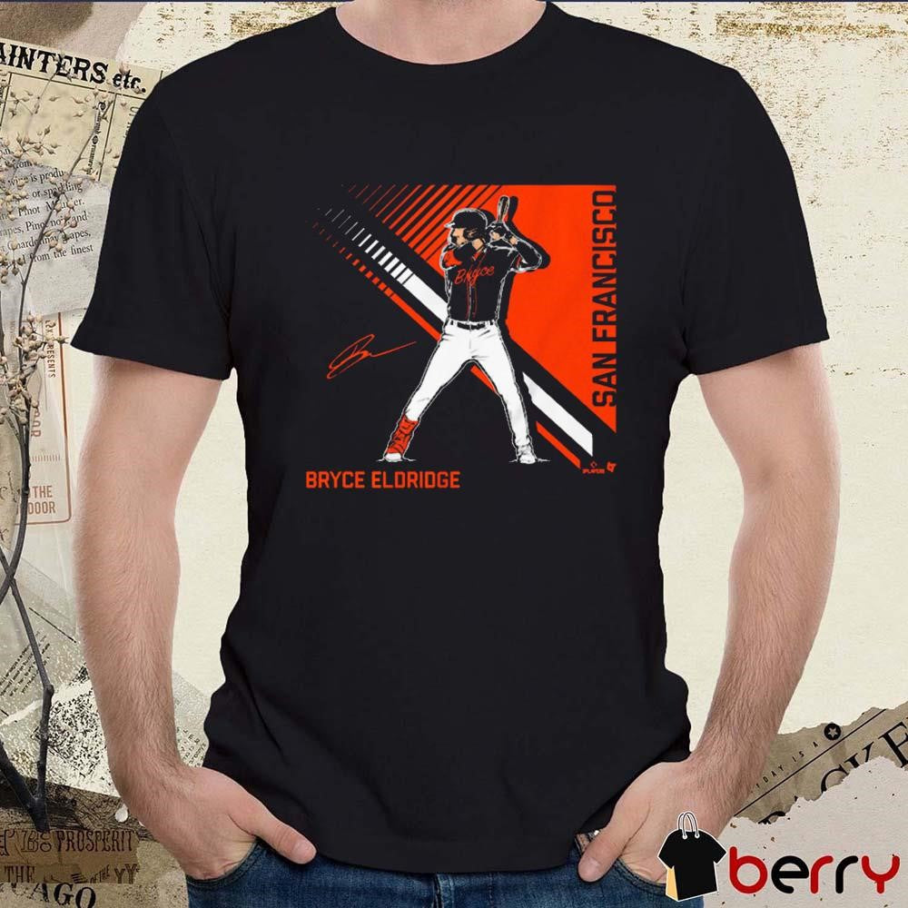 Bryce Eldridge Superstar Pose 2.0 San Francisco Giants MLB Baseball 2025 Signature Graphic t-shirt